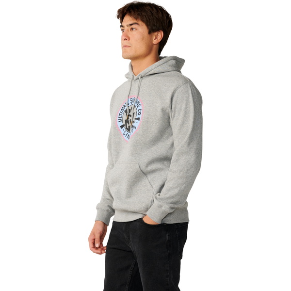 2026 Rip Curl Mens Streamline Hoodie 0CRMFL - Grey Heather